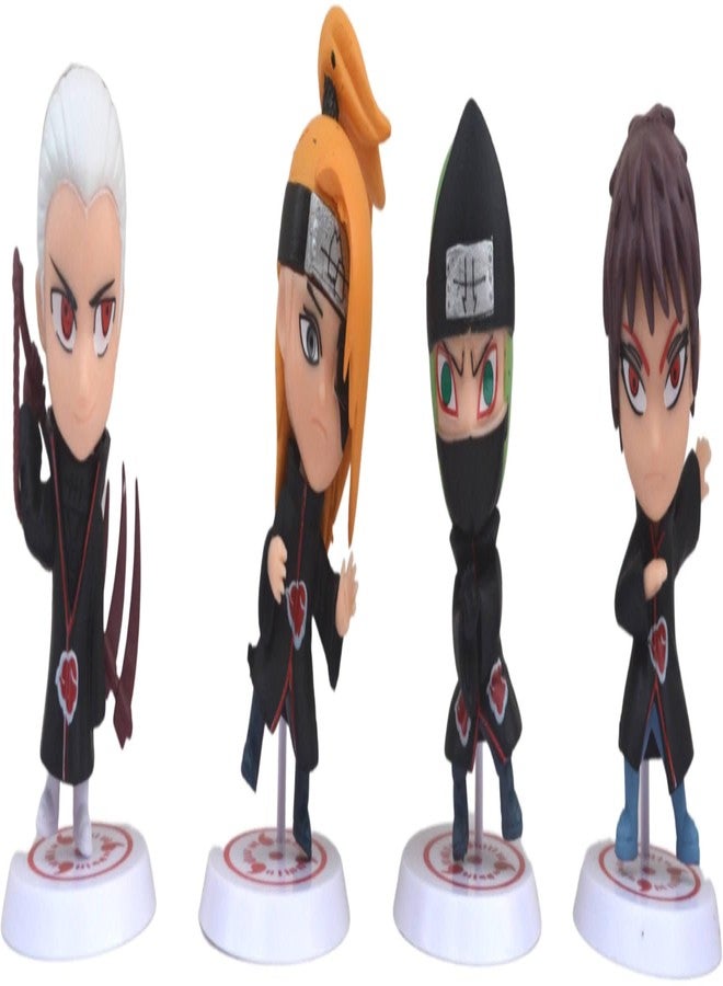 Offo Anime Akatsuki Set of 11 Collectibles Action Figures Limited Edition for Car Dashboard, Home Decors, Office Desk and Study Table. - Image 4
